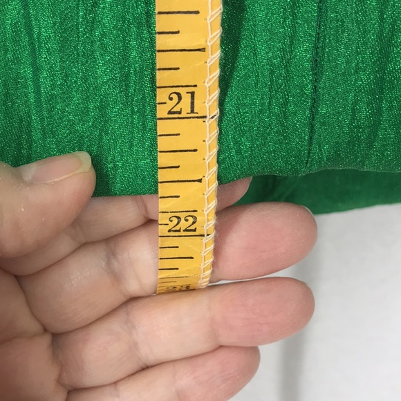 Ruby Rd. Petite vibrant green top 14P - Picture 4 of 12
